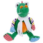 Мягкая игрушка «Крокодил Роб в белом флисовом шарфе», 20 см - фото 2730241