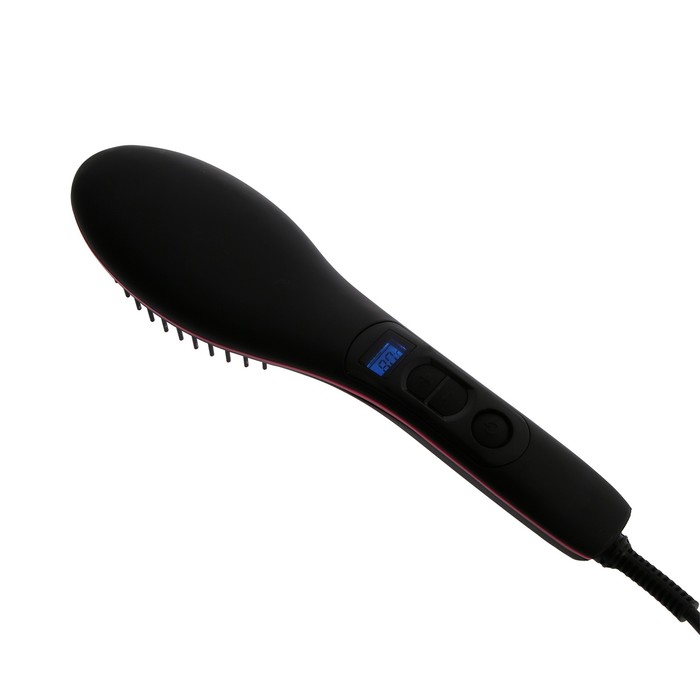Расческа Luazon LR-02, электрическая, 50 Вт, дисплей, регулировка t, 220 В, розовая - фото 51759134 Расческа Luazon LR-02, электрическая, 50 Вт, дисплей, регулировка t, 220 В, розовая - фото 51759134