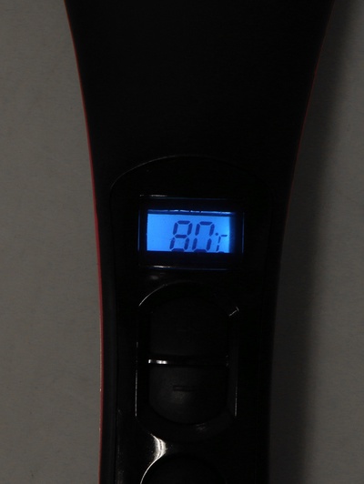 Расческа Luazon LR-02, электрическая, 50 Вт, 220 В, дисплей, регулировка температуры, розовая