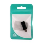 Переходник LuazON VL-038, с microUSB на miniUSB, черный - Фото 3