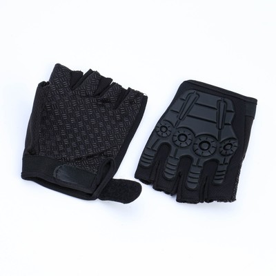 Перчатки тактические Storm tactic, XL, с усилением, черные