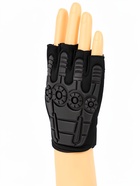 Перчатки тактические Storm tactic, XL, с усилением, черные - Фото 6