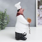 Фигура полистоун «Довольный повар», 23×11×10 см - Фото 2