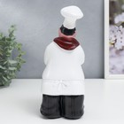 Фигура полистоун «Довольный повар», 23×11×10 см - Фото 3