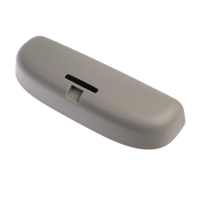 Держатель-футляр для очков, 21.5×6 см, серый, пластик - Фото 1