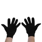 Перчатки мотоциклетные с защитными вставками, одноразмерные, черный - Фото 2