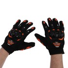 Перчатки мотоциклетные с защитными вставками, Seek Win, размер L - Фото 1