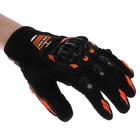 Перчатки мотоциклетные с защитными вставками, Seek Win, размер L - Фото 3