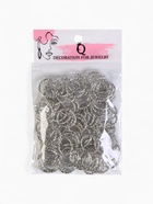 Кольцо соединительное разъёмное, 1.5×1.5 см, набор 100 шт. железо, цвет серебро - Фото 4