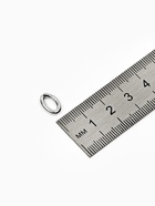 Кольцо соединительное, 11×7 мм, набор 30 шт. цвет серебро - Фото 3