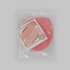 Щётка для умывания «Капля» на присоске, 8 × 7 × 4,5 см, цвет розовый - Фото 10