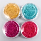 Микробисер стекло "Вентура" набор 4 цвета х10 гр (комплект 3 шт) - фото 21592840