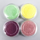 Микробисер стекло "Лайт" набор  4 цвета х10 гр (комплект 3 шт) - фото 21592856