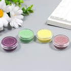 Микробисер стекло "Лайт" набор  4 цвета х10 гр (комплект 3 шт) - фото 21592857