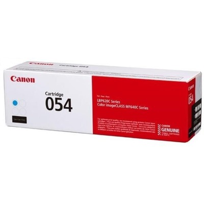 Картридж Canon 054 C 3023C002 (MF645Cx/MF643Cdw/621Cw), для Canon (1200 стр.), голубой