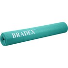 Коврик для йоги и фитнеса Bradex, 173х61х0,3 см, бирюзовый - Фото 2