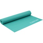 Коврик для йоги и фитнеса Bradex, 173х61х0,3 см, бирюзовый - Фото 4