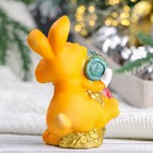 Копилка "Заяц держит бочки" рыжий, 9х7х12см  (артикул 7882296)  большой выбор товаров оптом и в розницу по низким ценам с доставкой