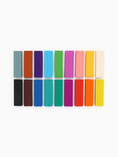 Пластилин 18 цветов мягкий 360 г