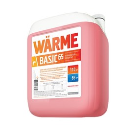 Теплоноситель WARME Basic-65, основа этиленгликоль, 20 кг 7893035