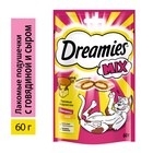 Лакомство Dreamies Mix для кошек, говядина/сыр, 60 г - Фото 1