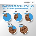 Сухой корм для кошек Perfect Fit для здоровой кожи и шерсти, индейка, 650 г 7865038 - фото 51484