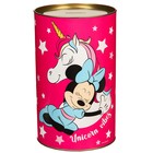 Копилка металлическая XXL Unicorn vibes, 20.5 см × 12 см × 12 см, Минни Маус 7725134