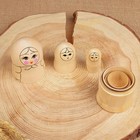 Заготовка для творчества «Матрёшка», с контуром, 3 кукольная - фото 24287207