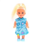 Кукла-малышка «Ева», в платье, МИКС - фото 6603108