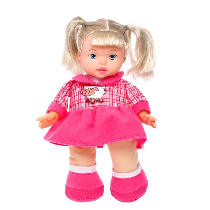 Кукла мягконабивная «Милашка», высота 32 см, МИКС - фото 1883901205