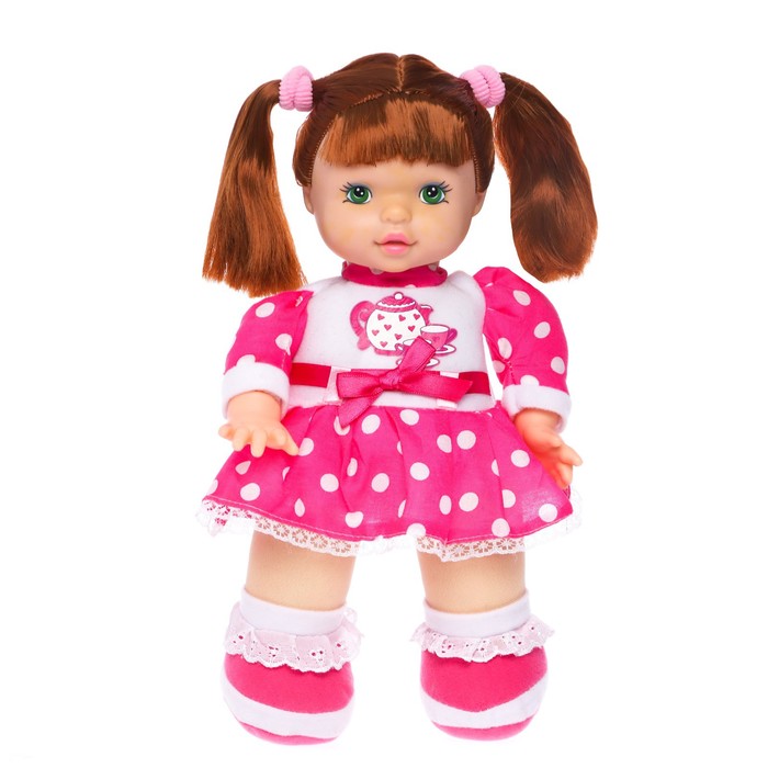 Кукла мягконабивная «Милашка», высота 32 см, МИКС - фото 1883901206