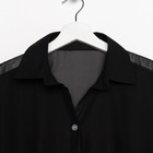 Туника пляжная женская, цвет чёрный, размер 48 - Фото 9