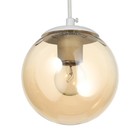 Светильник 2446/1 E27 40 Вт белый 16×16×16-116 см - фото 4737343