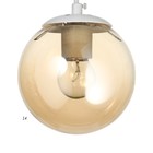 Светильник 2446/1 E27 40 Вт белый 16×16×16-116 см - фото 4737346