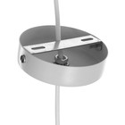 Светильник 2446/1 E27 40 Вт белый 16×16×16-116 см - фото 4737348