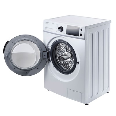 Стиральная машина MAUNFELD MFWM147WH, класс А+++, 1400 об/мин, 7 кг, бело-чёрная
