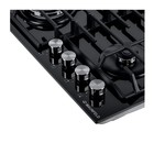 Варочная поверхность MAUNFELD EGHG.64.6CB/G, газовая, 4 конфорки, чёрная 7884382