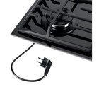 Варочная поверхность MAUNFELD EGHG.64.6CB/G, газовая, 4 конфорки, чёрная 7884382