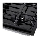 Варочная поверхность MAUNFELD EGHG.64.6CB/G, газовая, 4 конфорки, чёрная 7884382