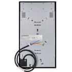 Варочная поверхность MAUNFELD EVSE292FDBK, электрическая, 2 конфорки, сенсор, чёрная - Фото 3