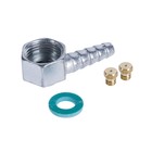 Варочная поверхность MAUNFELD EGHG.32.6CB/G, газовая, 2 конфорки, чёрная 7884389