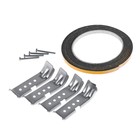 Варочная поверхность MAUNFELD EGHG.32.6CB/G, газовая, 2 конфорки, чёрная 7884389