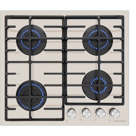 {{photo.Alt || photo.Description || 'Варочная поверхность MAUNFELD EGHG.64.6CBG/G, газовая, 4 конфорки, бежевая'}}