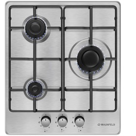 {{photo.Alt || photo.Description || 'Варочная поверхность MAUNFELD EGHS.43.3STS-ES, газовая, 3 конфорки, серебристая'}}