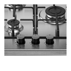 Варочная поверхность MAUNFELD EGHS.43.3STS-ES, газовая, 3 конфорки, серебристая - Фото 13