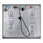 Варочная поверхность MAUNFELD EGHG.64.63CB.R/G, газовая, 4 конфорки, чёрная 7884414