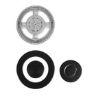 Варочная поверхность MAUNFELD EGHG.64.63CB.R/G, газовая, 4 конфорки, чёрная 7884414