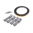 Варочная поверхность MAUNFELD EGHG.64.63CB.R/G, газовая, 4 конфорки, чёрная 7884414