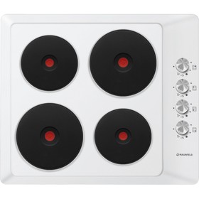 {{photo.Alt || photo.Description || 'Варочная поверхность MAUNFELD EEHE.64.4W, электрическая, 4 конфорки, белая'}}