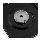 Варочная поверхность MAUNFELD EEHE.64.5EB/KG, комбинированная, 4 конфорки, чёрная - Фото 15